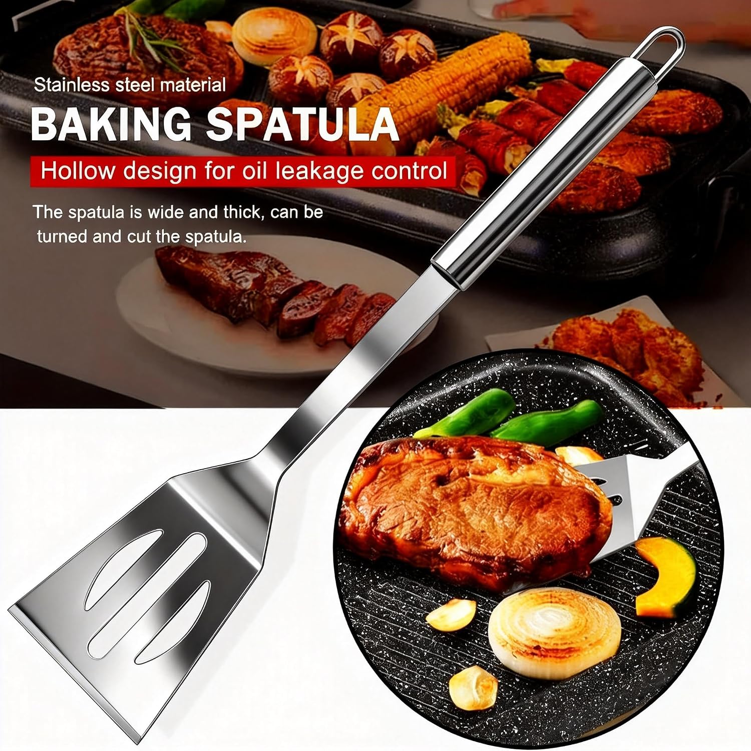 Small Travel 5-Piece 304 Stainless Steel Grill Tool Set with Storage Case – BBQ Grilling Accessories, Ideal Gift for