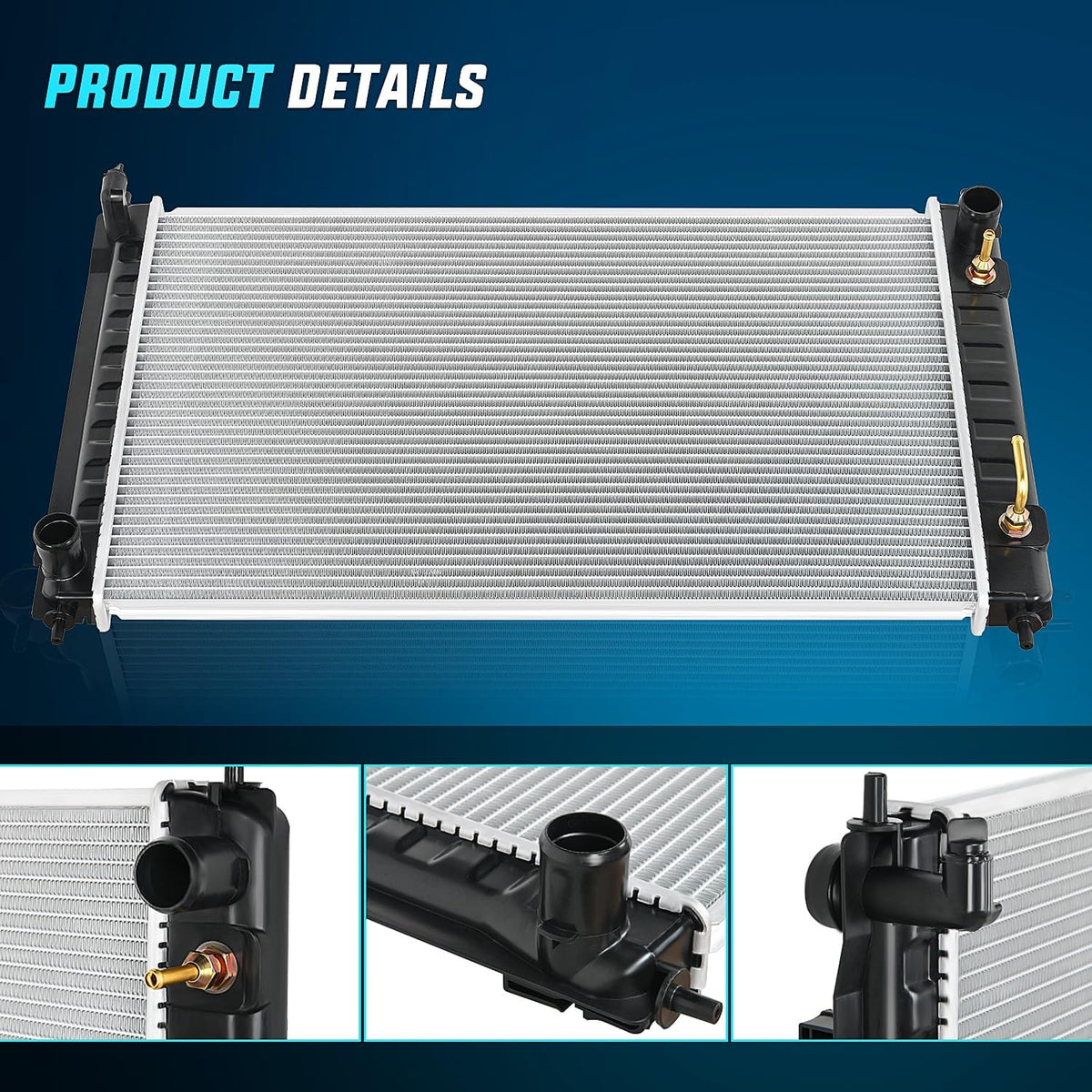 Nilight Radiator for Nissan Altima 2007-2015 2016 2017 2018 2.5L L4