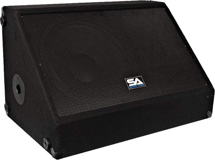 15 Inch 350 Watts Floor Monitor Studio, Stage, or Floor use - PA/DJ Speakers - Bar, Band, Karaoke, Church, Drummer use
