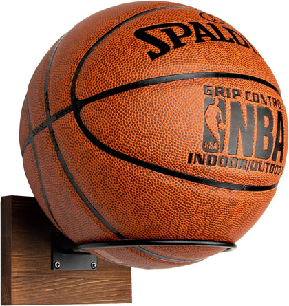 Ball Holder Wall Mount Ball Stand Display Storage for Basketball Football Soccer Volleyball