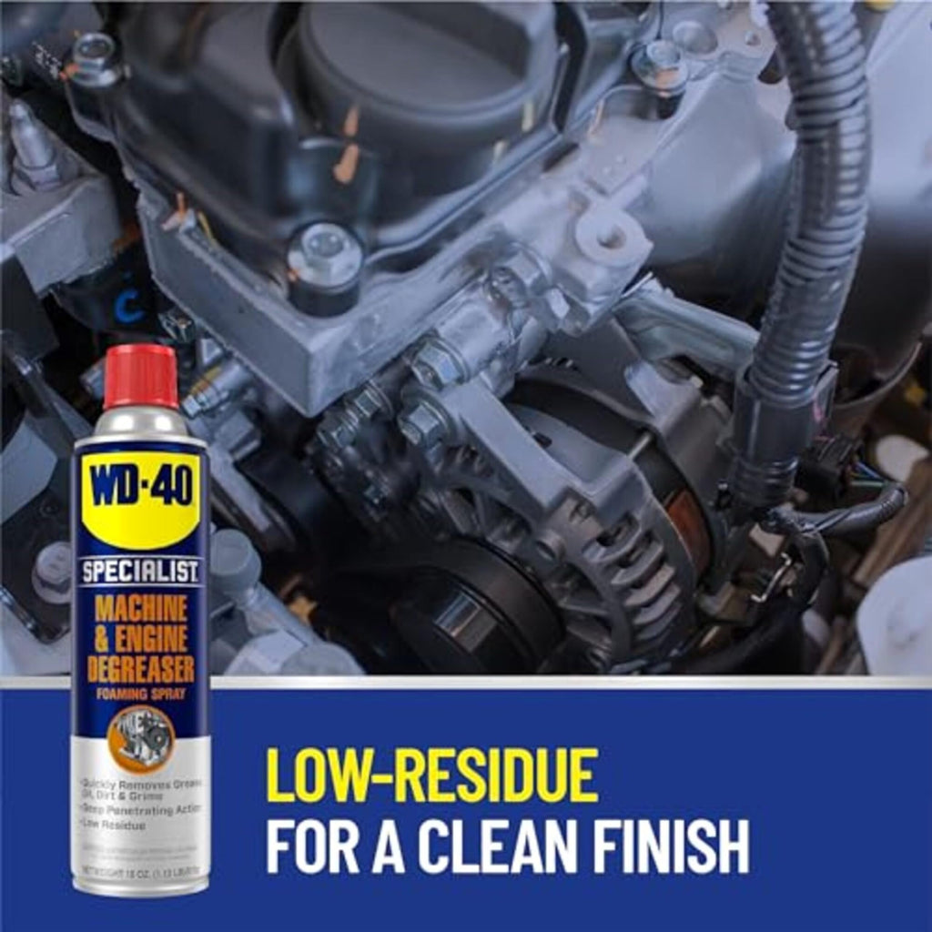 Machine & Engine Degreaser Foaming Spray, 18 OZ