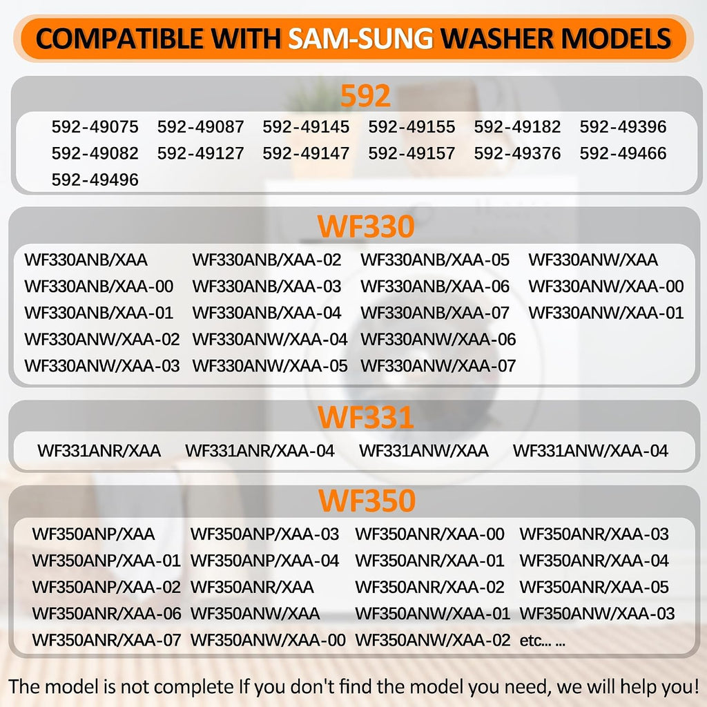 WF350ANW/XAA WF331ANW/XAA Washer Shock Absorber Kit Fit for Sam-sung Washer