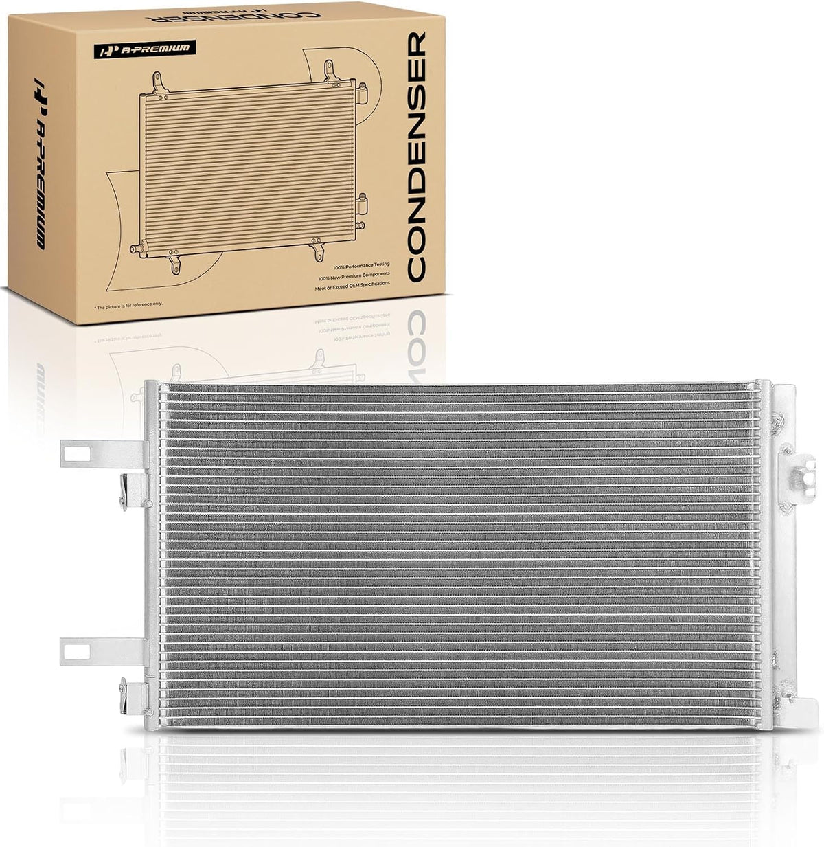 A-Premium Air Conditioning Condenser Compatible with Ram