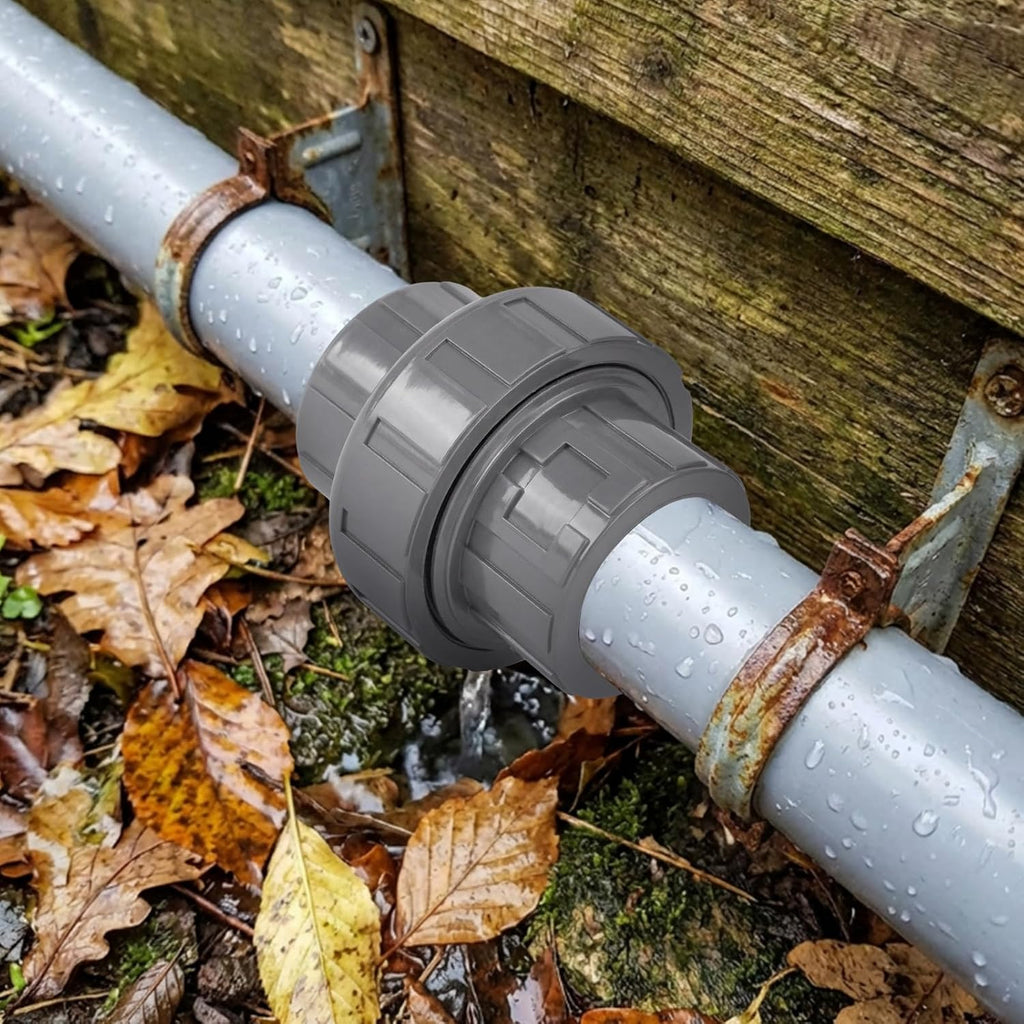 Pangda 4 Pack 1 Inch PVC Union Pipe Compatible with 898 Series