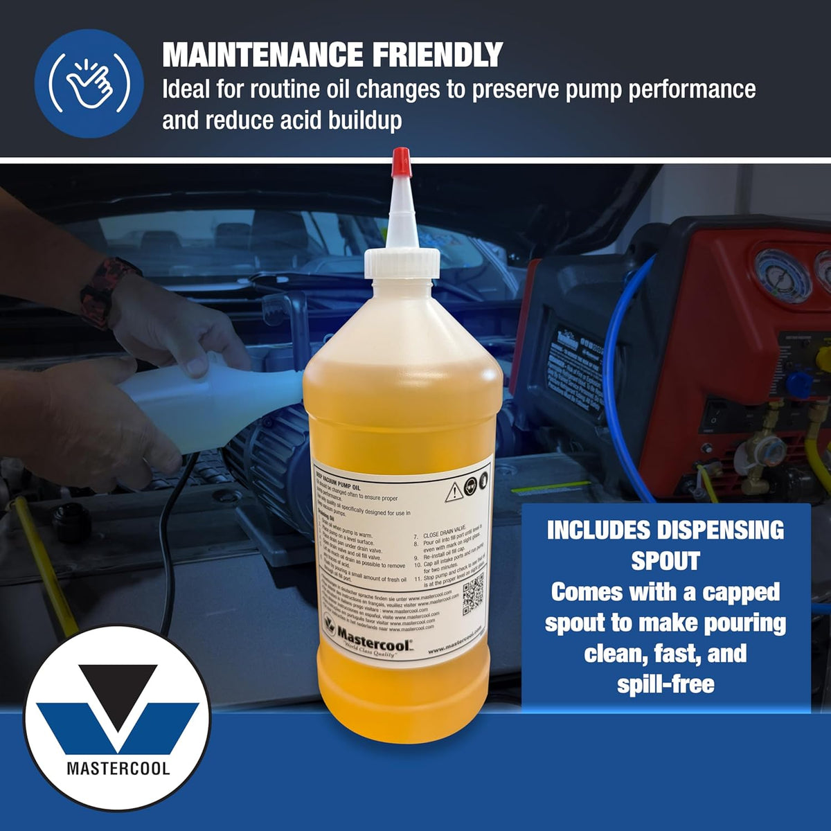 Mastercool 90032 32 oz Vacuum Pump Oil