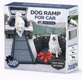Dog Ramp for Car & Back Seat Cover Bundle