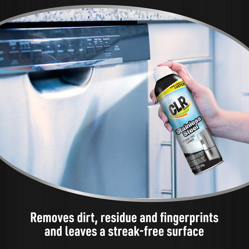 Brands Spot Free Stainless Steel Cleaner, 12 oz. Spray Can