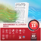 16x25x4 Air Filter MERV 11 Advanced Allergen (3-Pack)