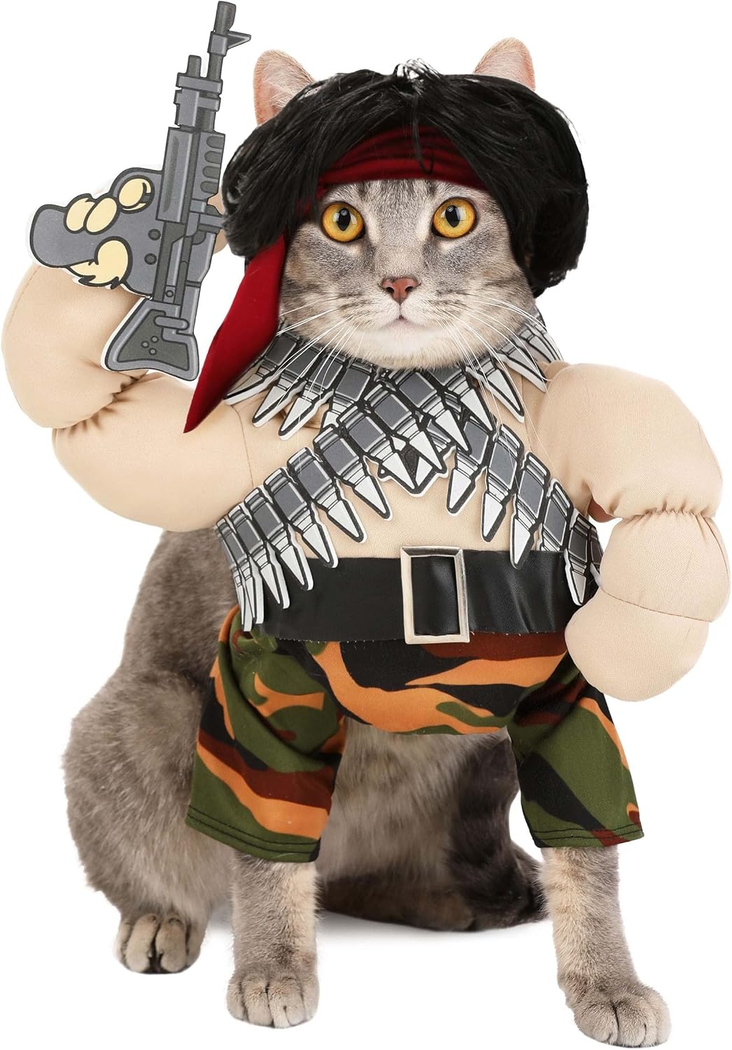 Calico, Action Hero Dog Costume Large
