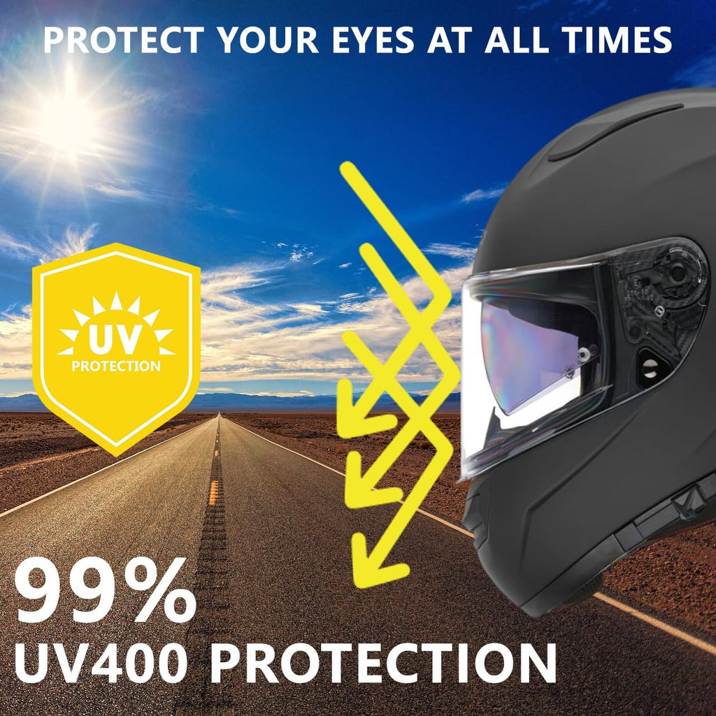 Sedici Strada 3 Helmet Visor, Helmet Face Shield Compatible with LS2 Sedici Strada 2 Strada 3 FF801 FF397 FT2 VECTOR