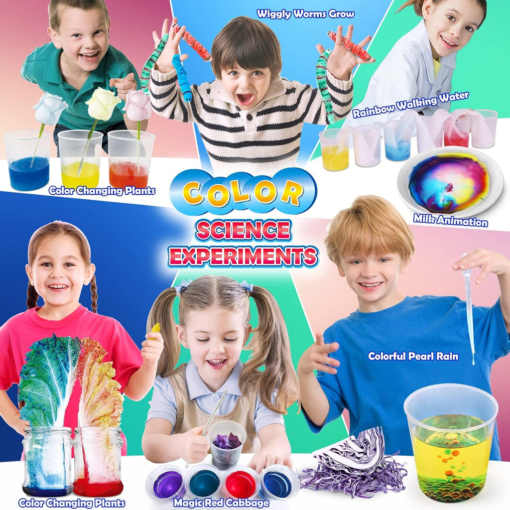 30+ Experiments Science Kits for Kids, S.T.E.M Educational Project Activities Toys Gifts for Boys Girls, Chemistry