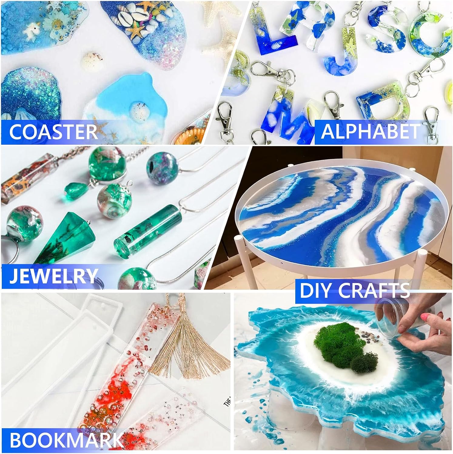 Epoxy Resin Pigment - 24 Colors Liquid Translucent Dye, Highly Concentrated for DIY Jewelry Making, Paint, Craft