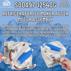 Supplying Demand DA97-12540G DA97-12540A Refrigerator Ice Maker Auger Motor Assembly Replacement Model Specific Not Universal