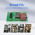 W0302017-1 W0302017 Digital Control Board XW03K– 115/120V Refrigerator Control Module Compatible with Atosa MGF8401, MGF8402, MGF8403, MGF8404, MSF8302, MSF8304GR Undercounter Units