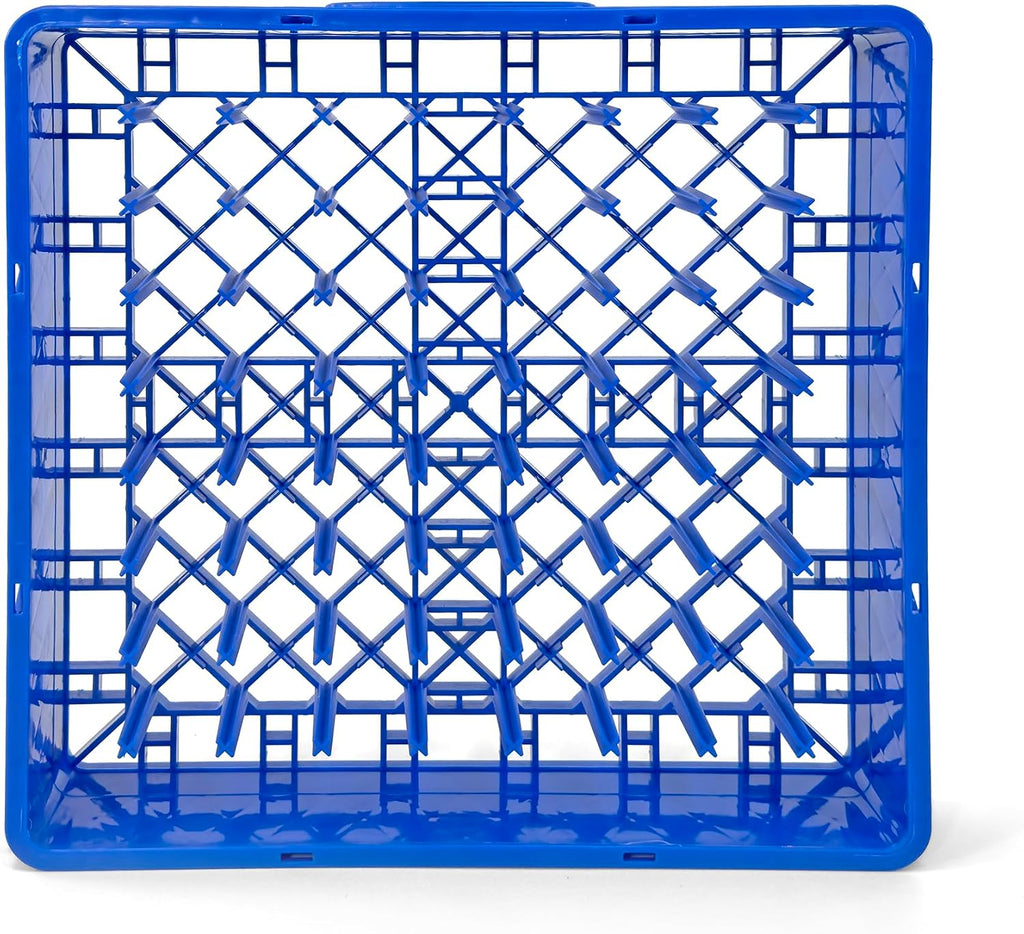 Peg Plate Rack for Commercial Dishwasher | Full Size Tray Rack | Polypropylene (Blue)