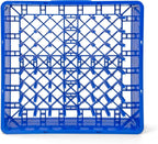 Peg Plate Rack for Commercial Dishwasher | Full Size Tray Rack | Polypropylene (Blue)