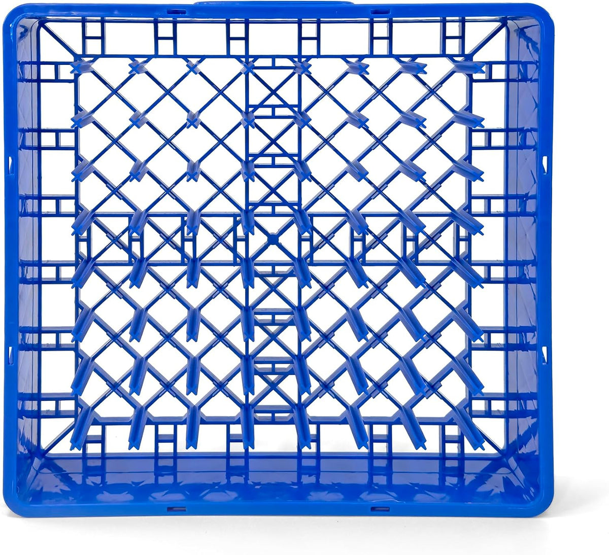 Peg Plate Rack for Commercial Dishwasher | Full Size Tray Rack | Polypropylene (Blue)