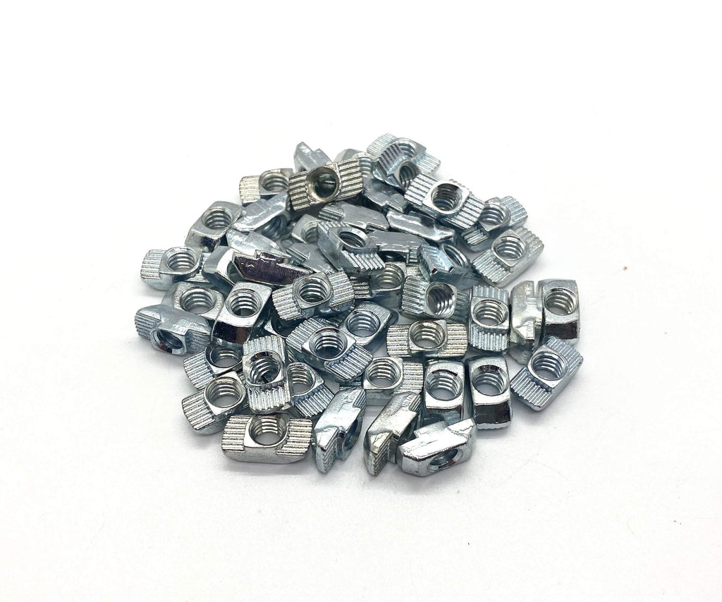 15 Series1/4-20 Standard Drop in T-Nut (50 Pack) Compatible with 80/20 3933