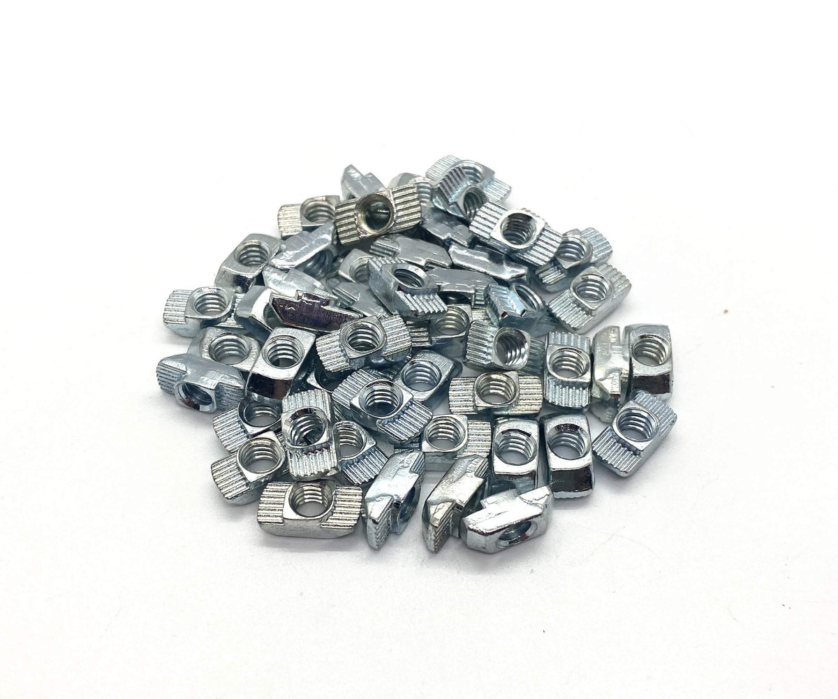 15 Series1/4-20 Standard Drop in T-Nut (50 Pack) Compatible with 80/20 3933
