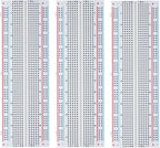 ELEGOO Upgraded 37 in 1 Sensor Modules Kit & ELEGOO 3pcs Breadboard 830 Point Solderless Prototype PCB Board Kit