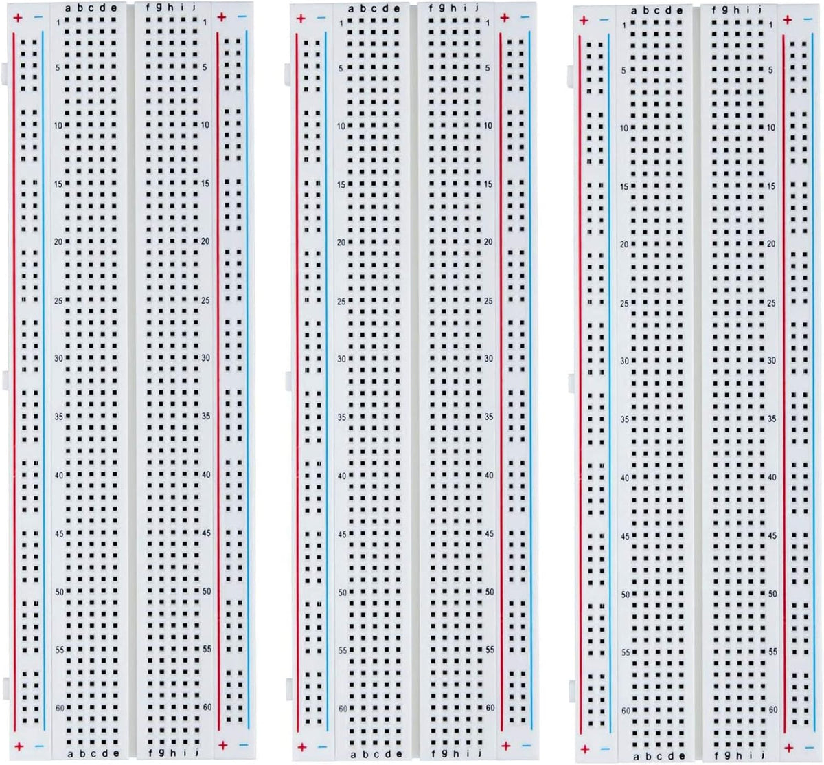 ELEGOO Upgraded 37 in 1 Sensor Modules Kit & ELEGOO 3pcs Breadboard 830 Point Solderless Prototype PCB Board Kit