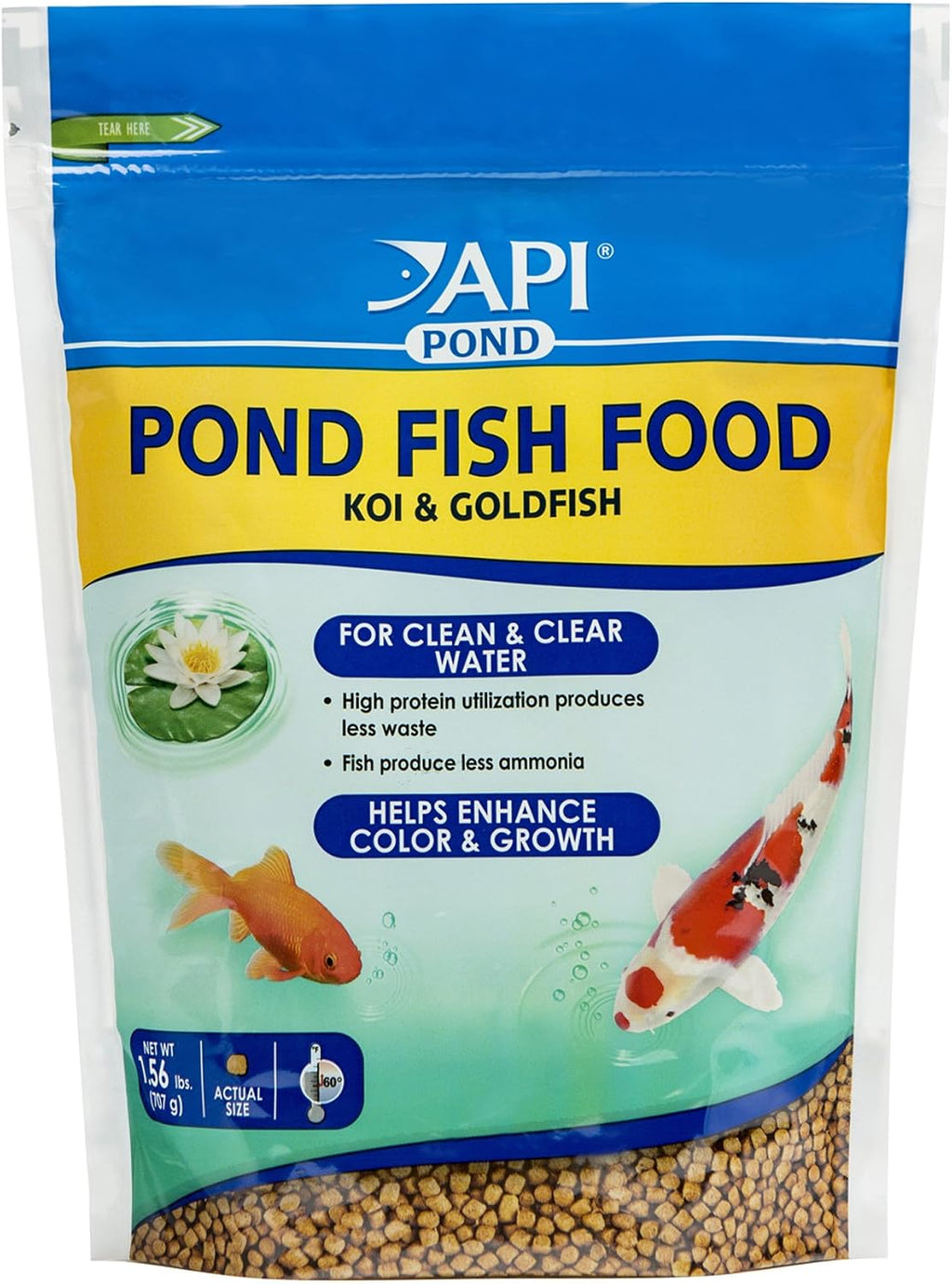POND FISH FOOD Pond Fish Food 1.56-Pound Bag