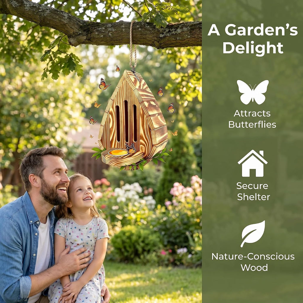 Butterfly Houses for Garden - Experience the Beauty of Nature (1pc)