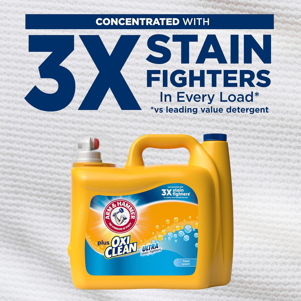 Plus OxiClean Ultra Stain Fighters Liquid Laundry Detergent