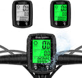 Bike Computer and Bicycle Odometer Wired MPH KM/H Bike Speedometer with Automatic Wake-Up Cycling Speed Tracker LCD