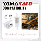 YAMAKATO 1/4 6.4mm Fuel Filter Upgrade for Rato 739CC R740 Engine