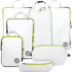 Large Compression Packing Cubes 7-Piece Set for Travel