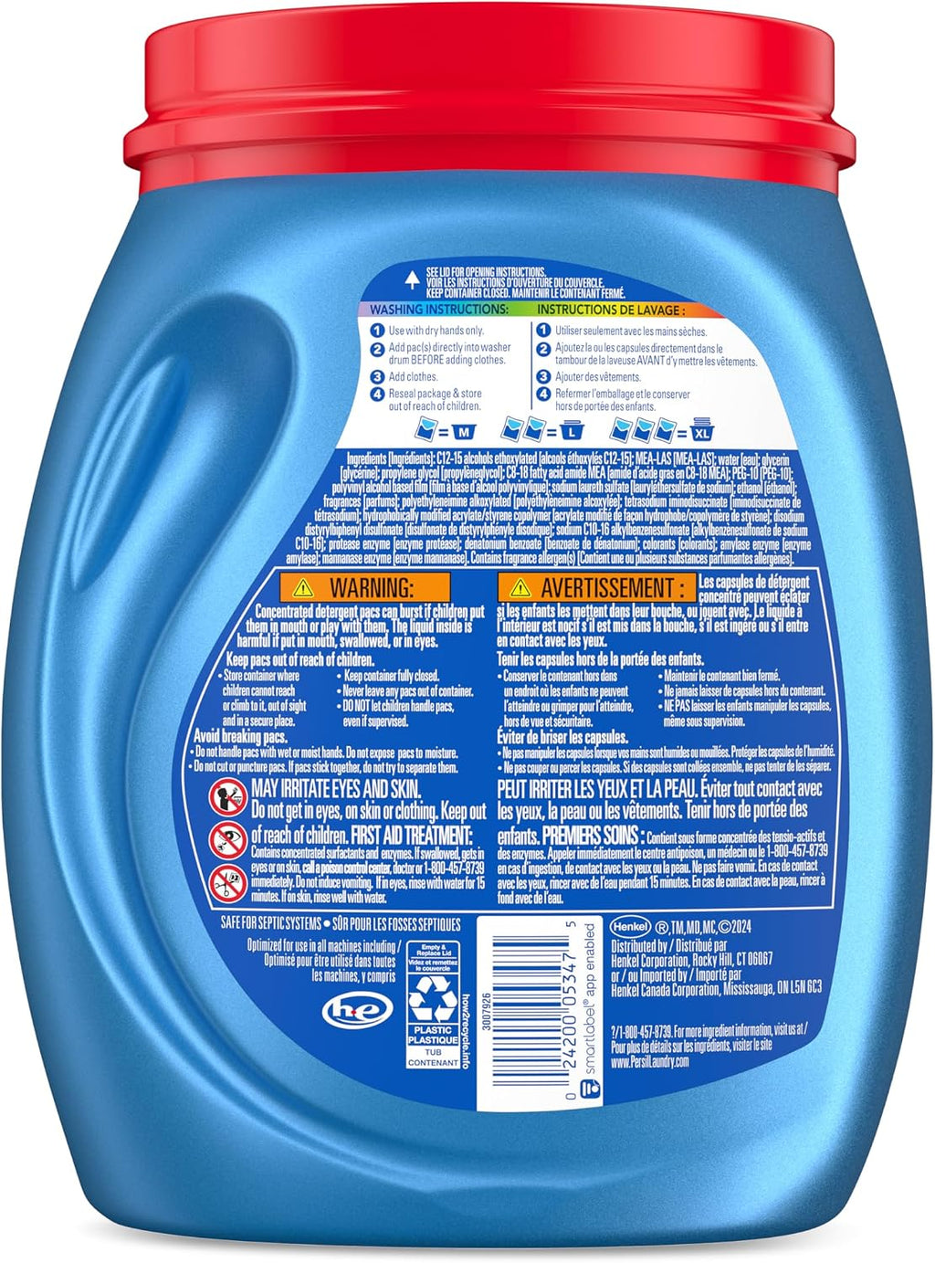 Original Ultra Pacs Laundry Detergent, 42 Count