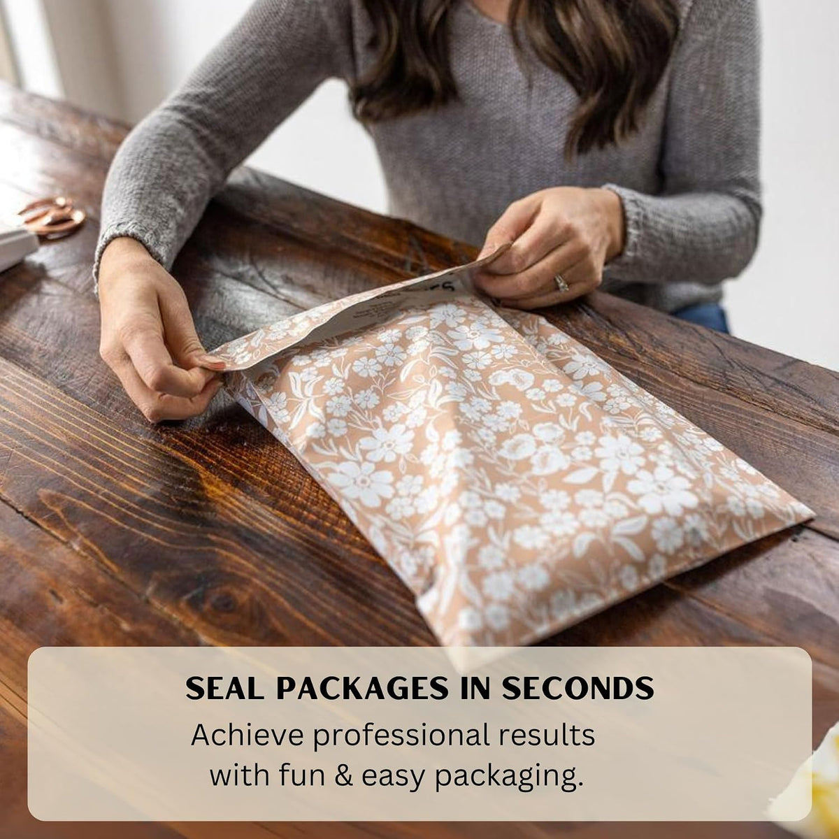 Poly Mailers 10x13 Inch 100 Pack Medium Shipping Bags Strong Thick Mailing Envelopes | Self Sealing Adhesive |