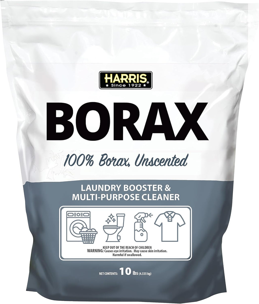 Borax Powder Hard Water Laundry Booster and Multi-Purpose Cleaner, 10lb (Unscented)