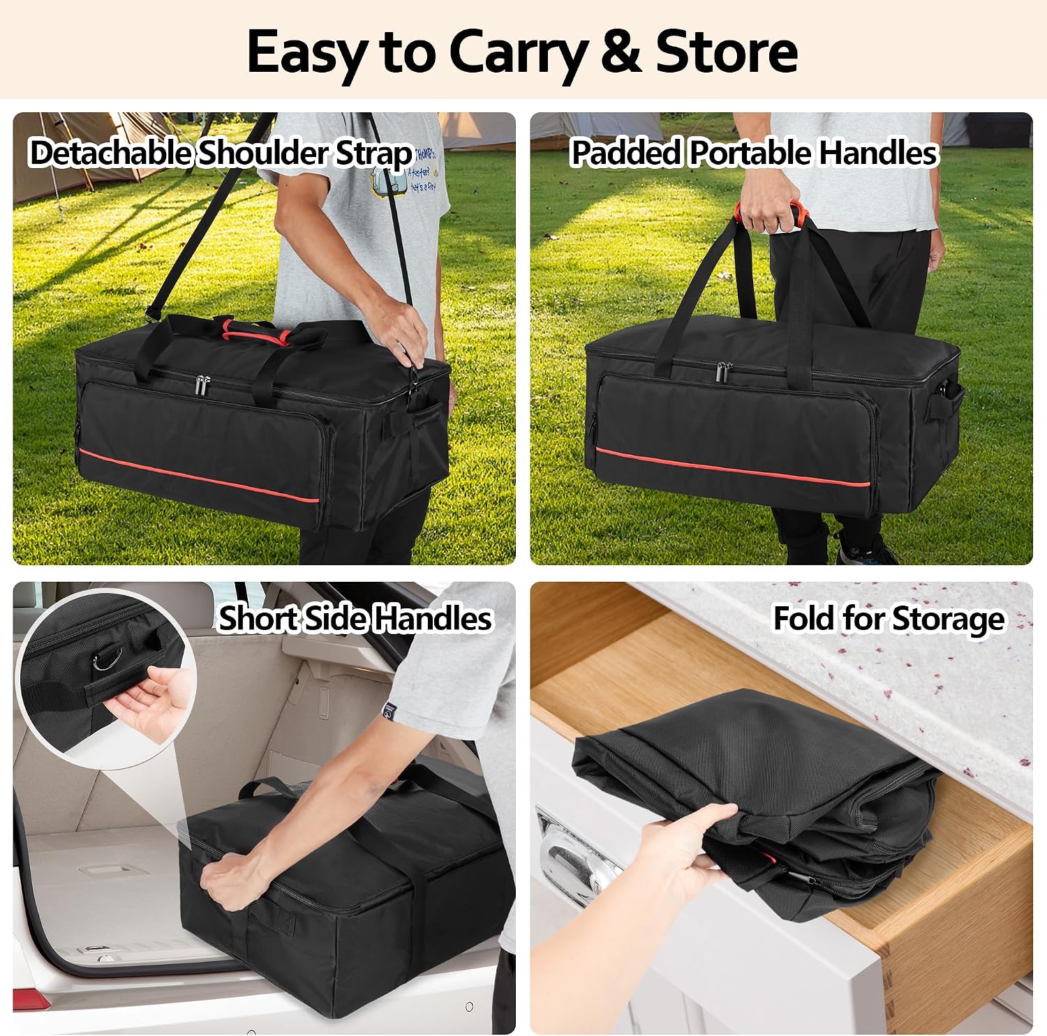 Pizza Oven Carry Bag Compatible with Ooni Koda 12 Gas Pizza Oven