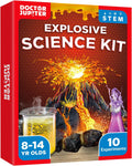 Explosive Science Experiments Kit for Kids Ages 8+ | Erupting Volcano Science Kits for Kids Ages 8-12, Birthday Gift