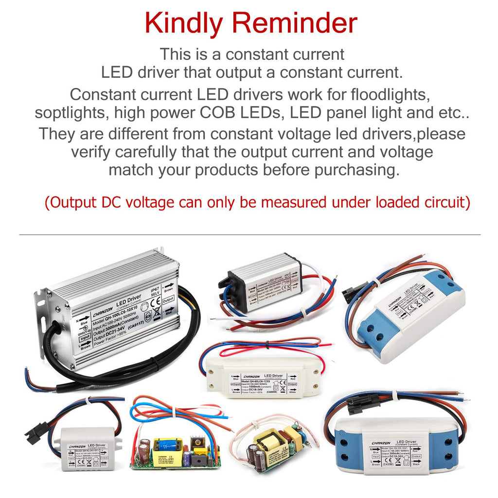 LED Driver 600mA (Constant Current Output) 30V-57V Power Supply