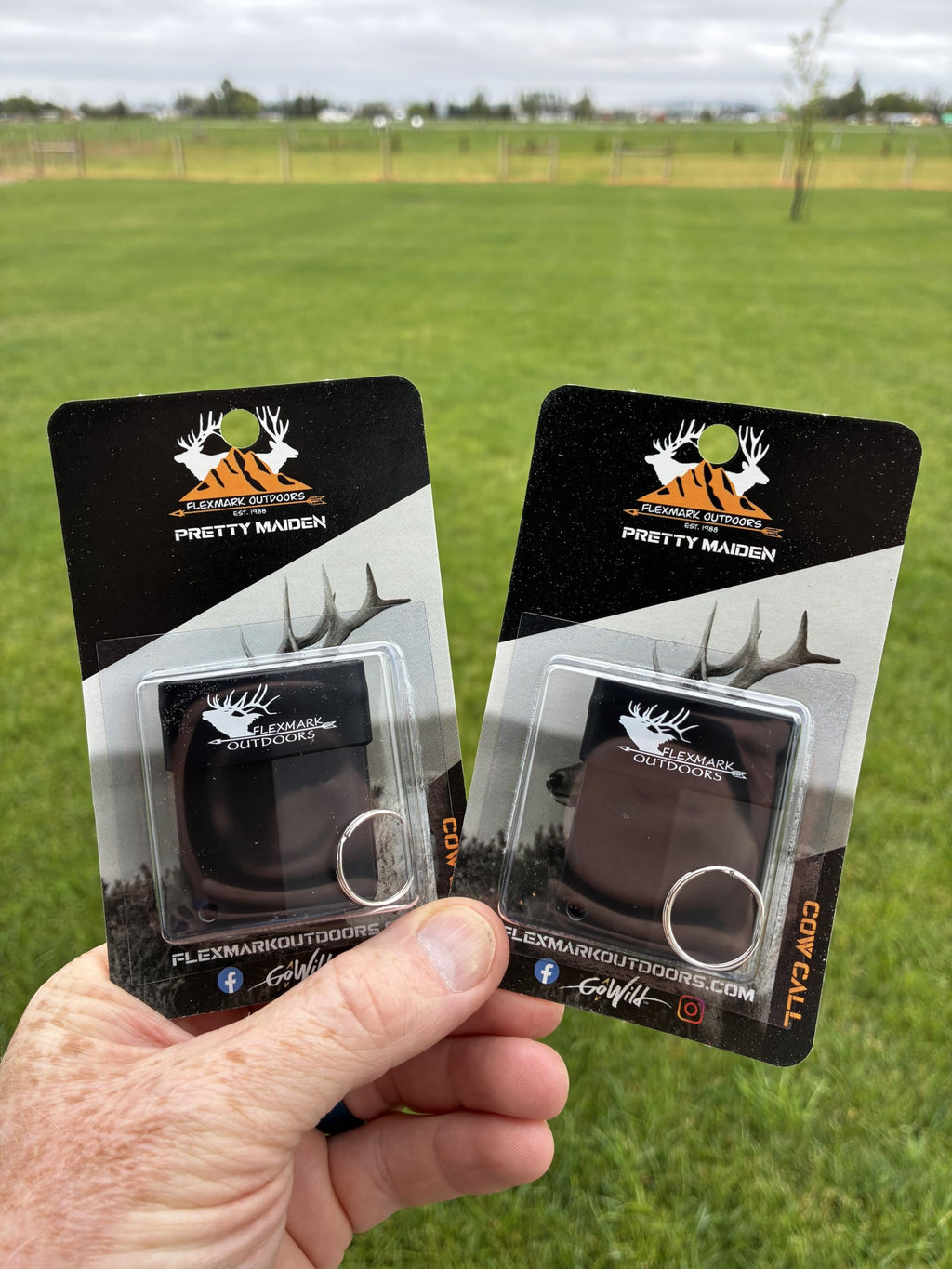 Pretty Maiden Cow Elk Call 2 Pack
