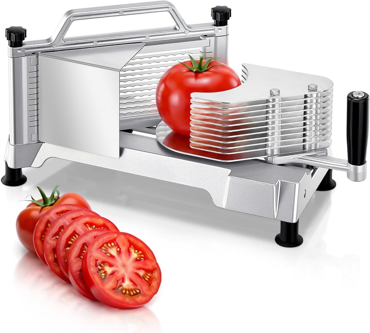 Commercial Tomato Slicer Manual Stainless Steel Food Slicer