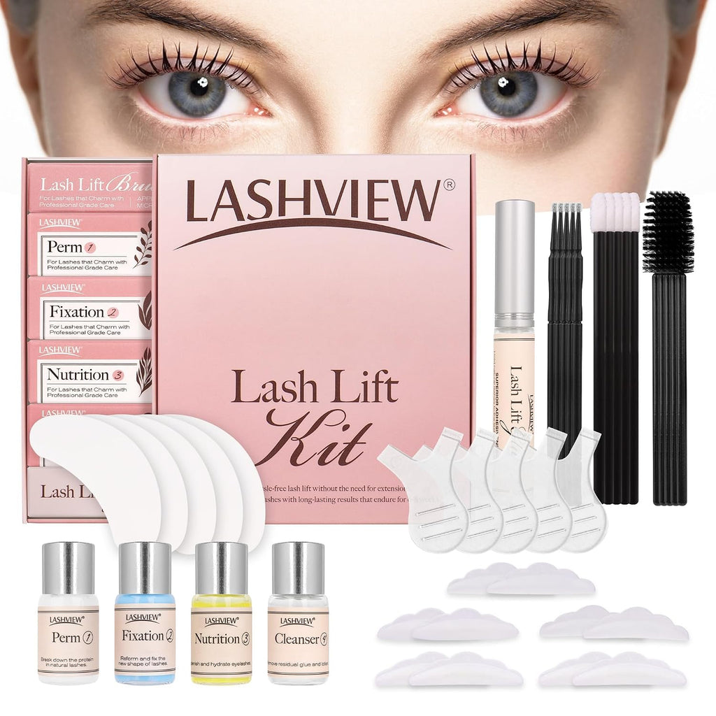 Lash Lift Kit, Eyelash Perm Kit, Professional Eyelash Curling Lash Extension Set,Lash Curling, Semi-Permanent Curling