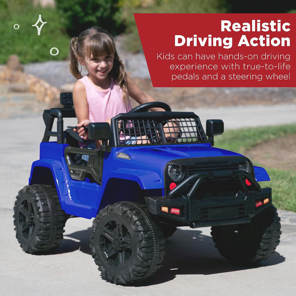 Best Choice Products 12V Kids Electric Vehicle Toy Ride On Car with Parent Remote Control for Toddlers, Seat Harness