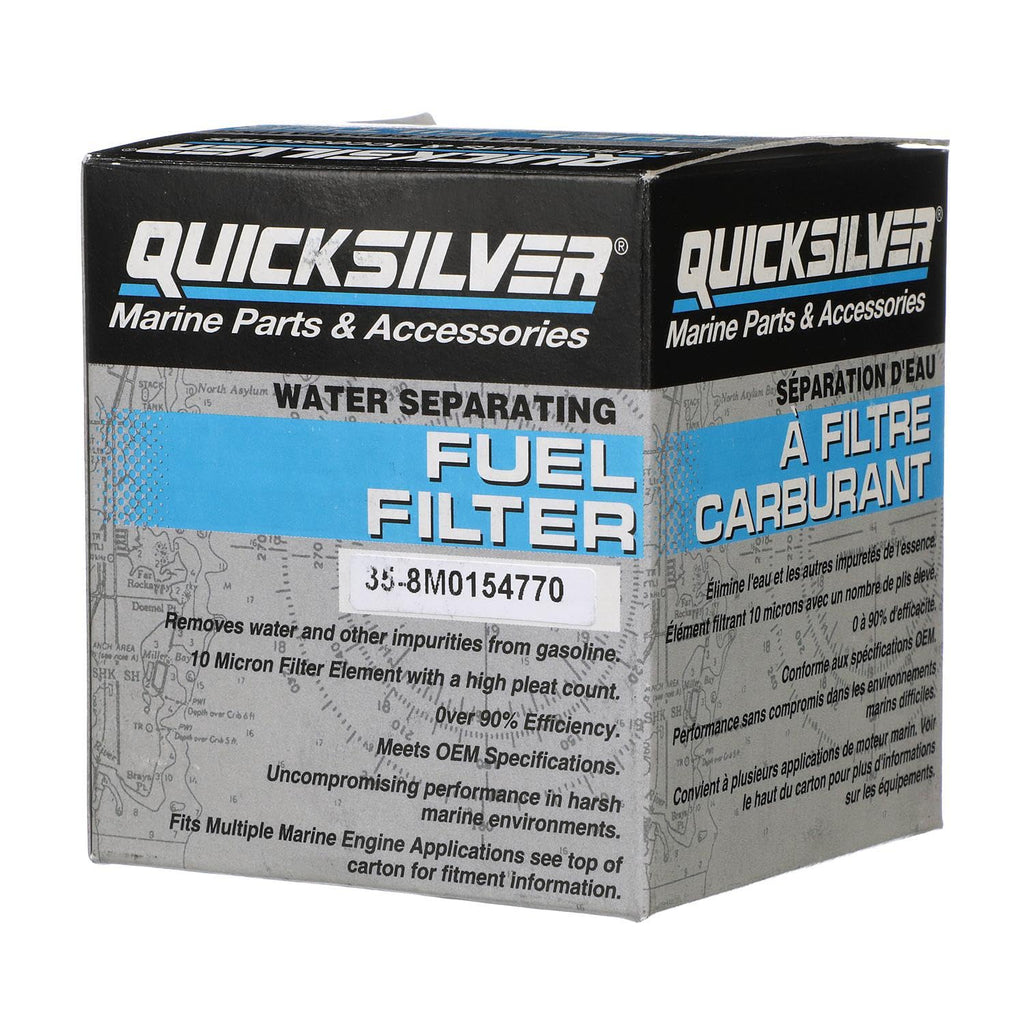 Quicksilver Water Separating Fuel Filter for Volvo Penta & Johnson/Evinrude