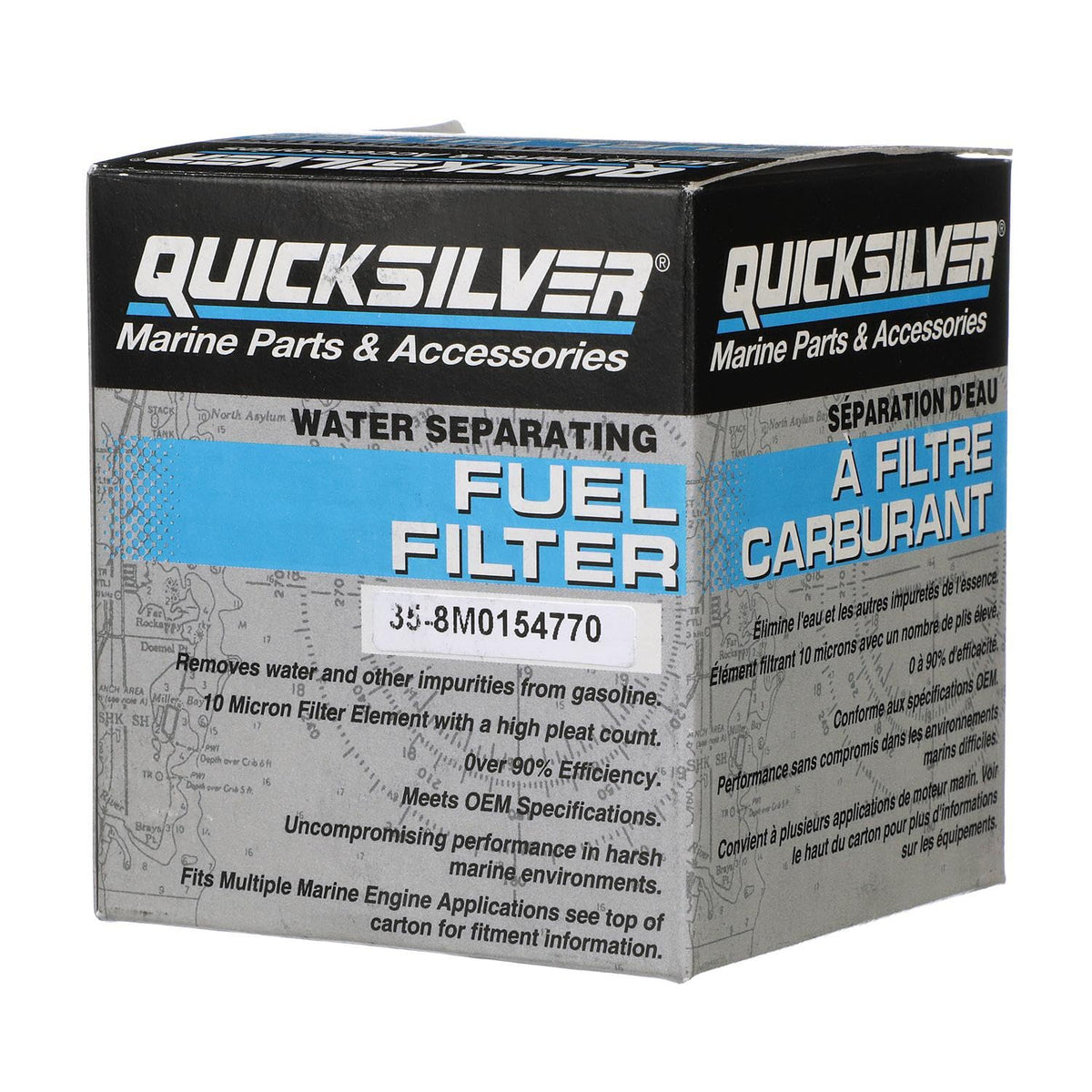 Quicksilver Water Separating Fuel Filter for Volvo Penta & Johnson/Evinrude