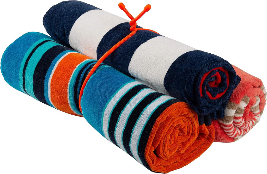 Inc. GT32-31-2R3 Nite Ize Original Gear, Reusable Rubber, 32 Inch, 2-Pack, Bright Orange, Made in the USA Twist Tie