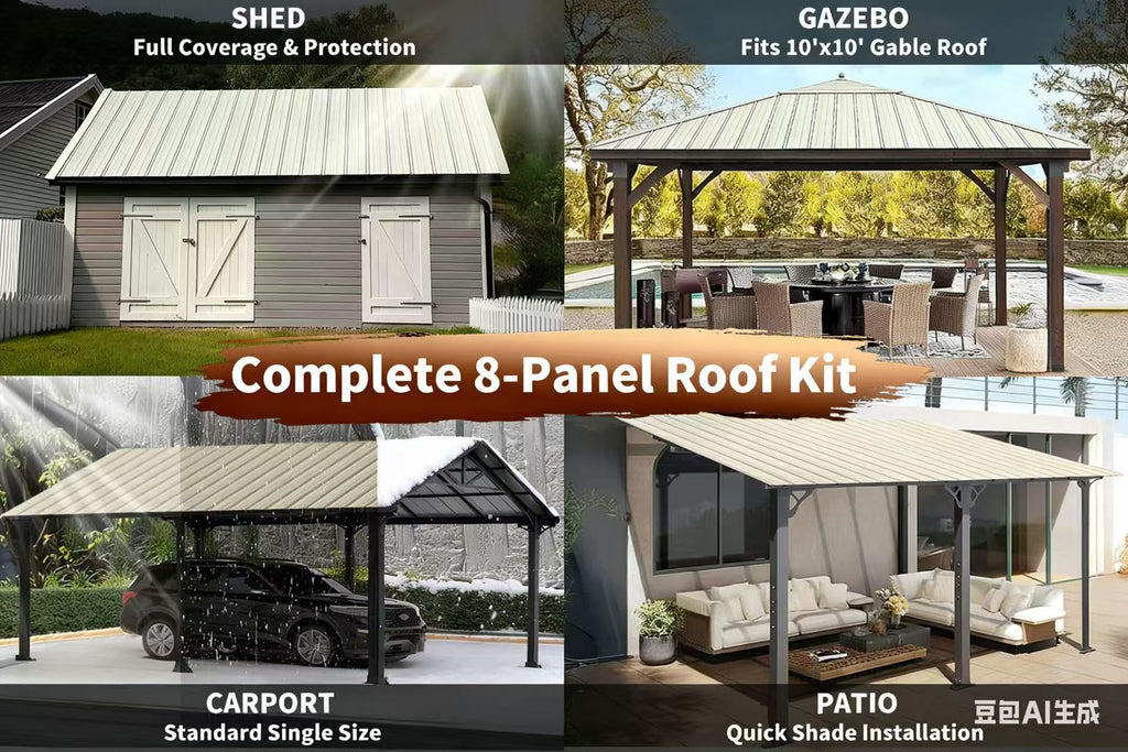 Corrugated Metal Roof Panels, Galvanized Steel Waterproof