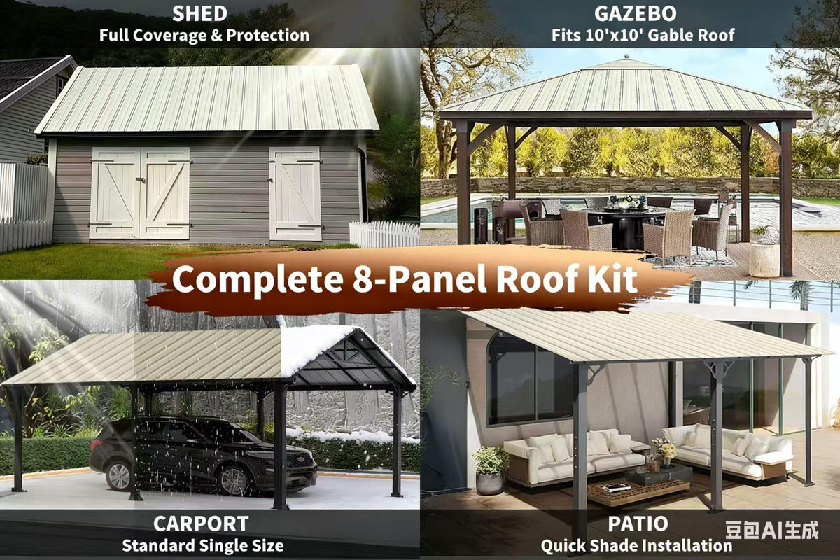 Corrugated Metal Roof Panels, Galvanized Steel Waterproof