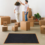 Heavy Duty Black Nonwoven Moving Blanket for Furniture Shipping and Packing