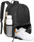 Soccer Backpack, Soccer Bag with Ball Holder and Shoe Compartment | Water Resistant Sport Equipment Bags Fit