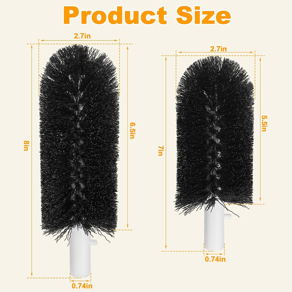 BRS-1722 Glass Washer Brush Part Kit Compatible with Bar Maid Glass Washer