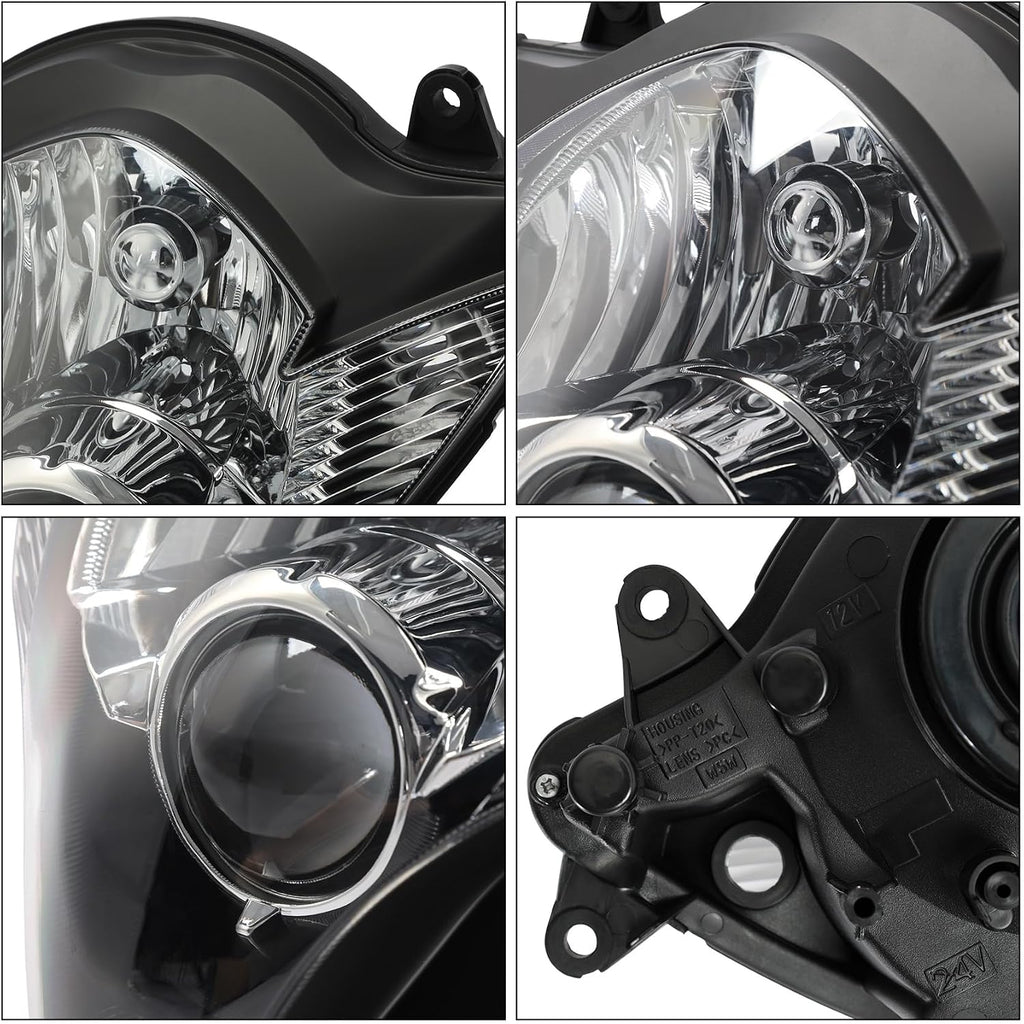 XFMT Motorcycle Front Headlight Headlamp Assembly For Suzuki GSXR 600 750 2006-2007